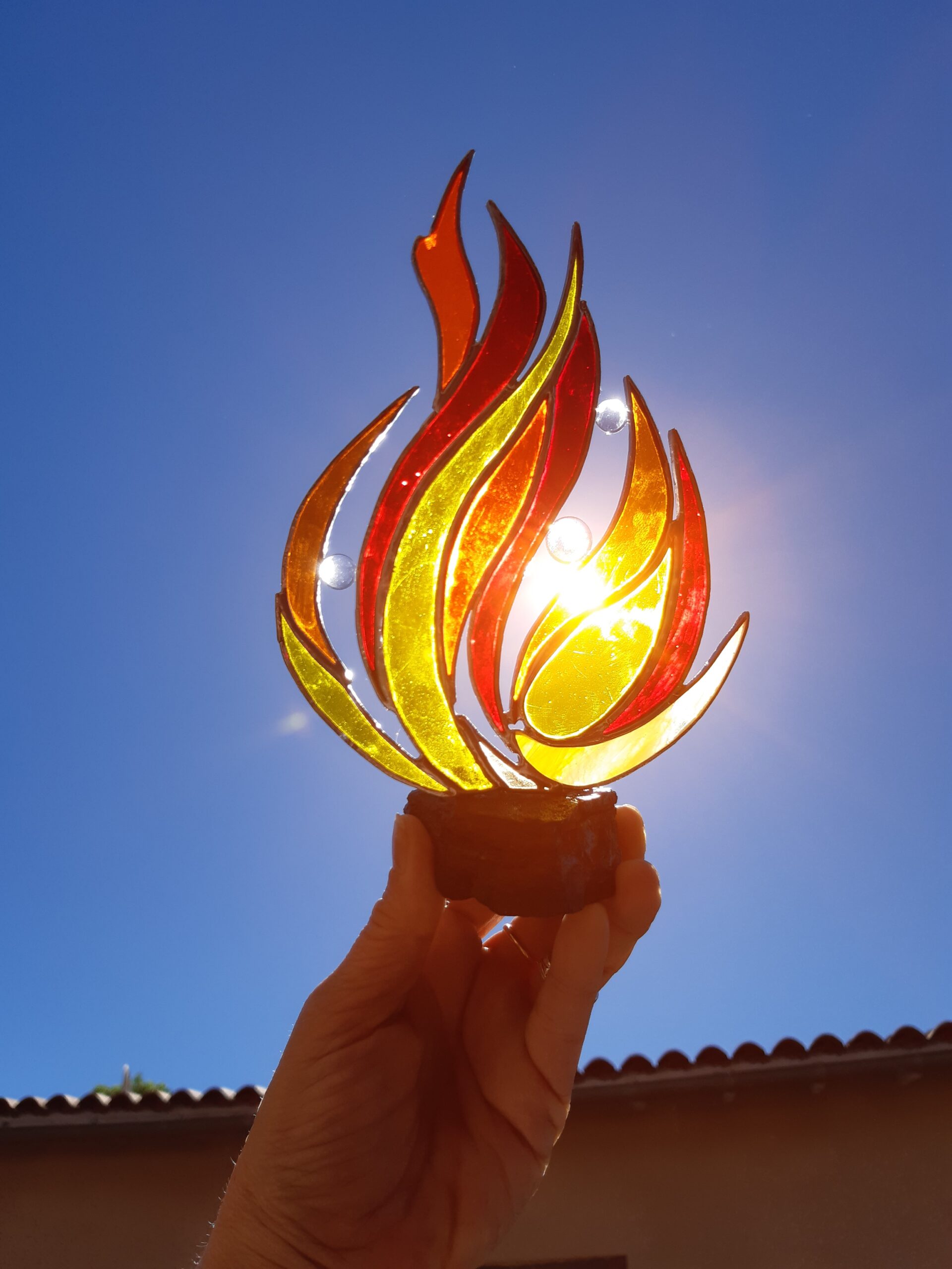 glass fire